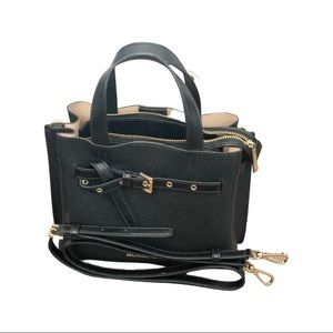 100% Authentic Micheal Kors Black Emilia Satchel
